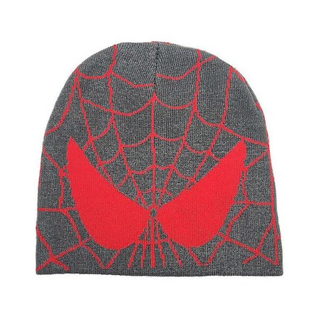 Menn Kvinner Spider Man Strikket Beanie Lue Vinter Varm Skullies Caps Cosplay Kostyme