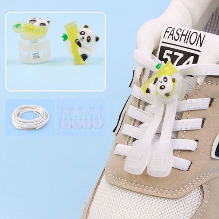 Lazy Snørebånd Sko Snøre PANDA PANDA