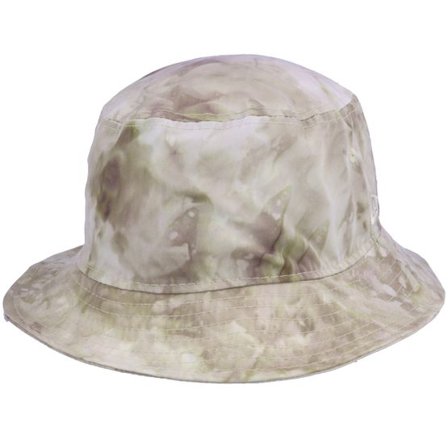 New Era - Beige bucket Hatt - Nylon Wash Dye Stone Bucket @ Hatstore