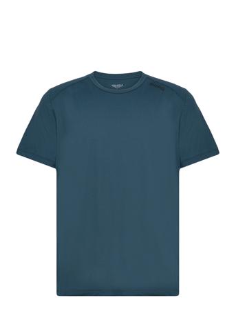 Borg Athletic T-Shirt T-shirts Short-sleeved Blå Björn Borg*Betinget Tilbud