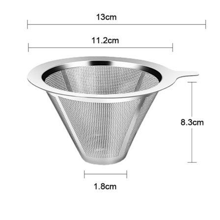 Kaffefilter Kaffe Drip Mesh 600 MESHM-NO BASE M-NO BASE