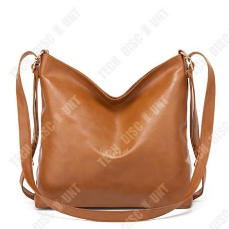 Axelväska - TD - Vaxad läder - Stort kapacitet - Retro stil - Unisex