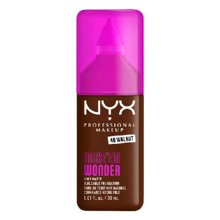 NYX Professional Makeup Make'em Wonder foundation Unisex Brun 30 ML