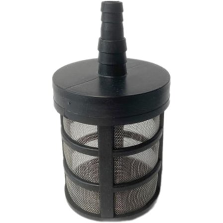Rørfilter, sil for vannpumpeinntak, filter i rustfritt stål, inntakssil for vannpumpe, liten