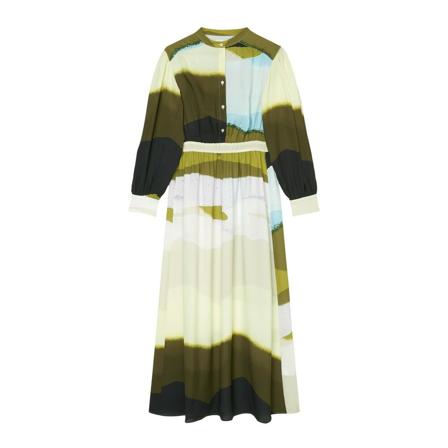 Marc O'Polo Maxi Kjole with an all-over print inbo, Dame