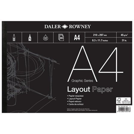 Daler-Rowney Layout Paper A4