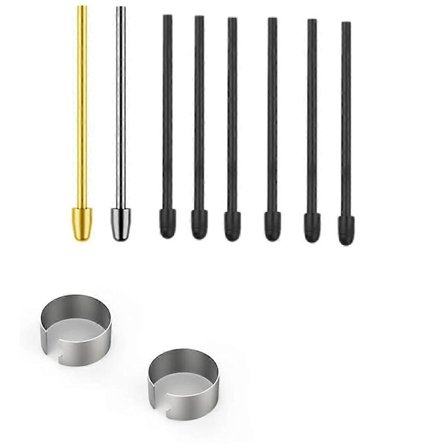 Metallspisser/tupper erstatning Galaxy Tab S9/S9FE+/S9 Ultra/S8/S8+/S8 Ultra/S7 FE/S6 Lite/S22/S23 Ultra