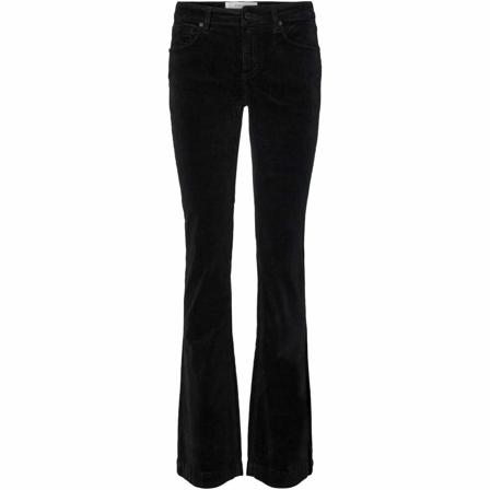 Pieszak Flared Jeans Sort, Dame, Størrelse: W31 L32