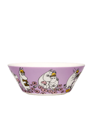 Arabia Mumin skål 15cm Förälskade Dukning & servering Lila 15 CM
