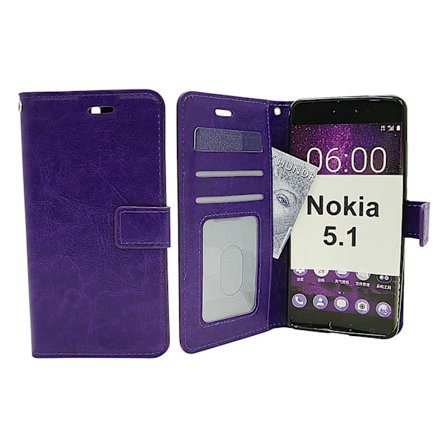 Crazy Horse Wallet Nokia 5.1