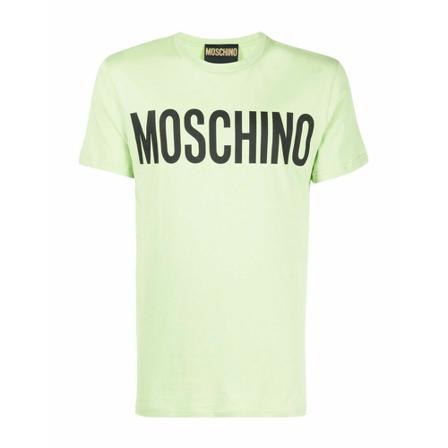Moschino, T-Shirts Zielony, Mężczyzna, Rozmiar: S