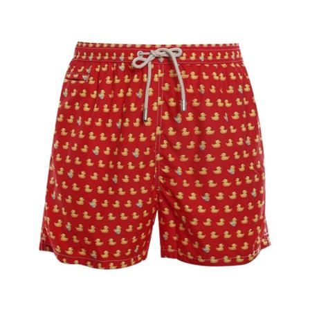 MC2 Saint Barth, Swimwear Czerwony, Mężczyzna, Rozmiar: S