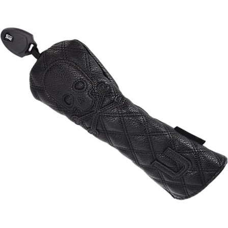 Golf Head Cover, PU Läder Golf Head Cover Vattentät Golf Skull Head Cover Golf Putter Skydd för Fairway Woods