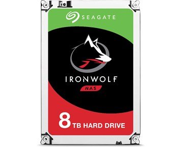 Seagate Ironwolf ST8000VN004 8TB - IronWolf 8 TB lagring för din NAS eller hemma-server