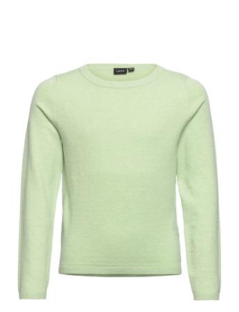 Nlfbulla Ls O-Neck Knit Green LMTD
