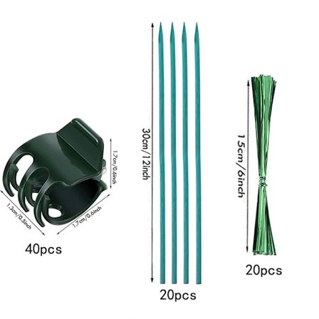 Trädgårdsklämma Orkidéklämmor 1 1