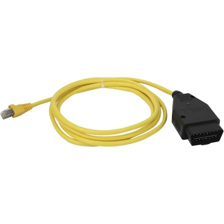 Ethernet til OBD-kabel, OBD2-kabel Ethernet til OBD-kabel ENET-grensesnitt Datakoding Diagnoseverktøy EgnetKompatibel med F/1/3/5/7-serien