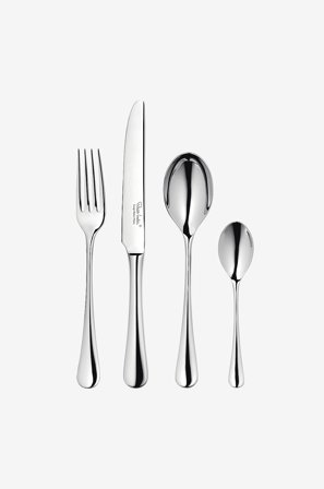 Robert Welch - Bestiksæt Radford Bright 24 dele - Sølvfarvet - Bestik - Fra Homeroom