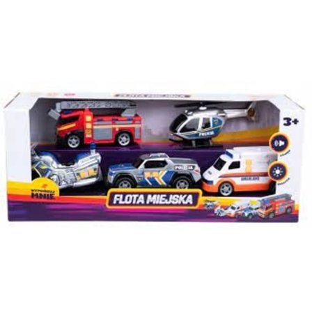 Teamsterz udrykningskøretøj med lyd og lys