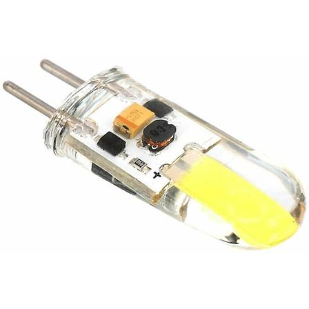 Pakkaus GY6.35 LED-lamppu himmennettävä, LED-silikonivarsi lämmin valkoinen valo