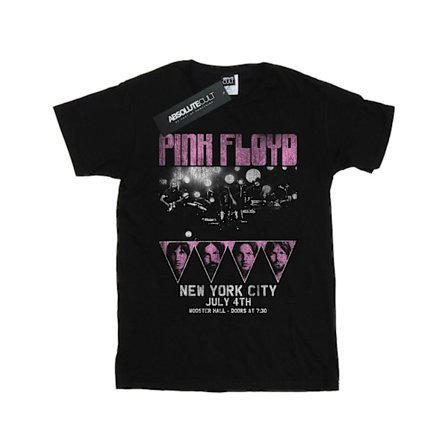Pink Floyd Girls Tour NYC Bomull T-shirt 5-6 år Svart