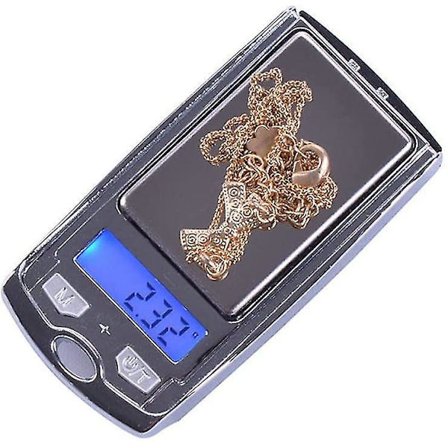 200g 0,01g Elektronisk Vægtbalance i Bilnøgle Design