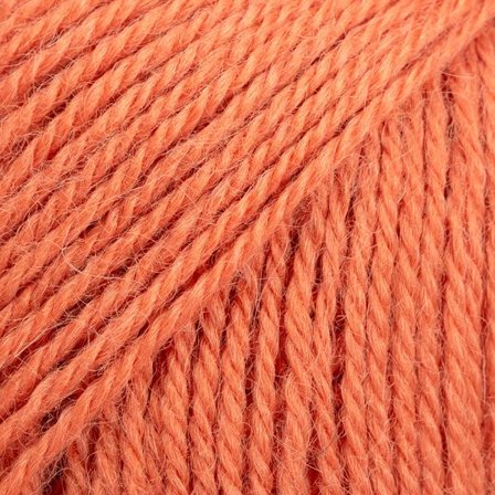 Drops Alpaca Uni-Støvet-Orange 2915, 50g