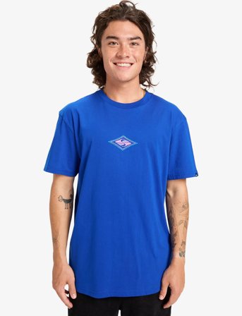 Quiksilver Ev Swell Ovation Ss - Blue - M