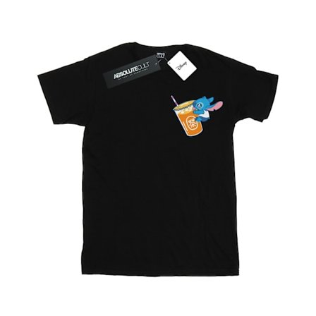 Disney Dam/Kvinnor Lilo Och Stitch Dricka Bomull Boyfriend T-S