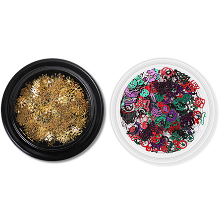 Nagelklistermärke Jul Nail Art dekoration, stil 3