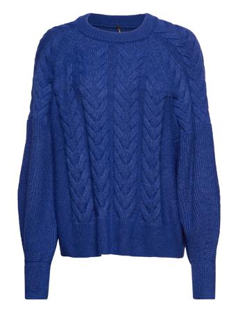 Onlsille Zl L/S Pullover Knt Blue ONLY