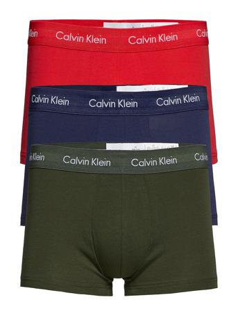 3P Low Rise Trunk Bokserit Monivärinen/Kuvioitu Calvin Klein