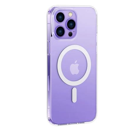 USAMS Magnetisk TPU-skal till iPhone 15 Plus transparent