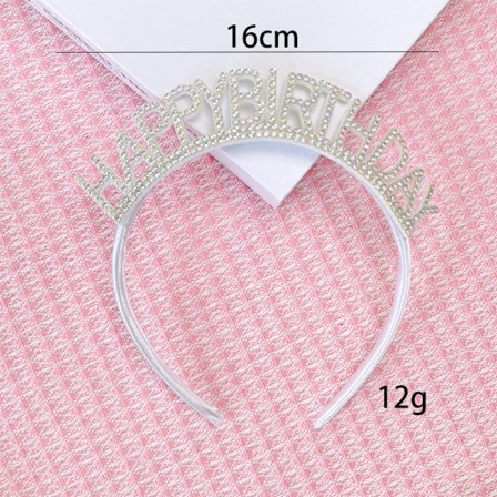 Gratulerer med dagen Pannebånd bøyler Hårtilbehør A A