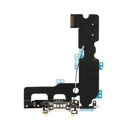 iPhone 7 Plus Laddkontakt Flexkabel - Vit