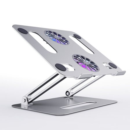 Adjustable Aluminum Computer Cooling Pad Laptop Desk Ergonomic Tv Bed Lap Desk Tray Computer Laptop Desk Stand