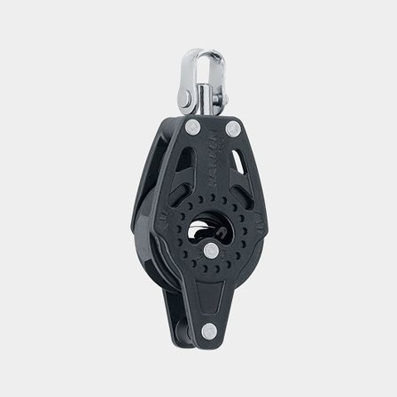 Harken 40mm Ratchet Block with Swivel, Becket (2609)