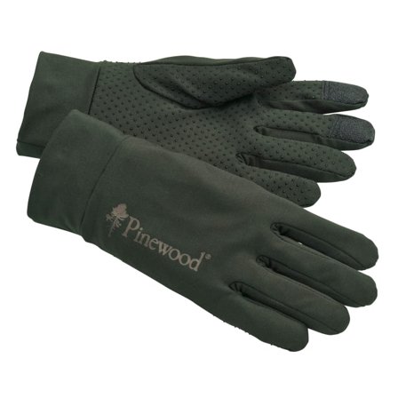 Pinewood Thin Liner Glove Unisex hiking gloves Green M/L