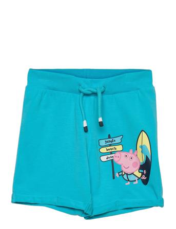 Nmmpeppapig Morten Long Shorts Pep Blue Name It