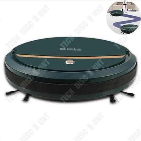 Robotdammsugare - TD - Automatisk sopning - USB uppladdningsbar - 400ML - 120-150m²