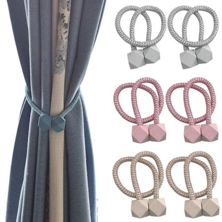 2 kpl Vahvat magneettiset verhonauhat Takasolki Clips Holdbacks - spot ale