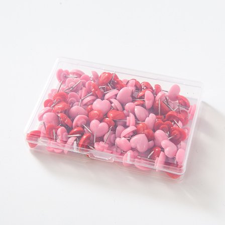 100 stk. tommeltotter, 12 mm plast tommeltotter med rustfritt stål