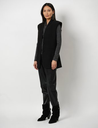 Dante6 Geza Faux Leather Chino - Black - 38