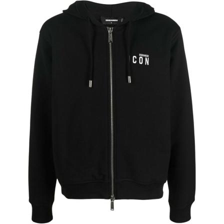 Dsquared2 - Tröjor - Svart - Herr - Storlek: Xl, Herr, Storlek: XL