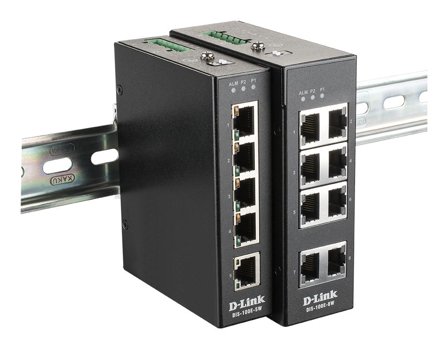 D-LINK DIS 100E-5W - switch - 5 porter - ikke-styrt