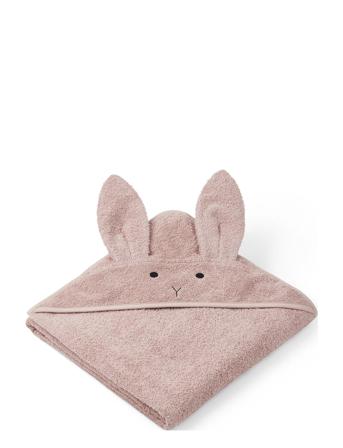 Augusta Hooded Towel Home Bath Time Towels & Cloths Towels Vaaleanpunainen Liewood