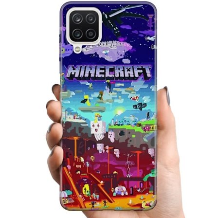 Kompatibel Mobilcover til Samsung Galaxy A12 MineCraft