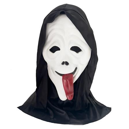 Halloween Mask Scream Ghostface Spöke Läskig Skräck Skalle Latex Mask För Halloween Fest Cosplay E