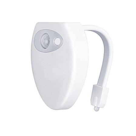 Genopladelig toiletlampe hvid