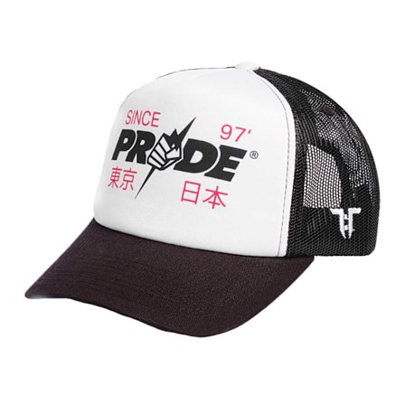 Tokyo Time Unisex Adult Pride Trucker Cap One Size Vit/Svart